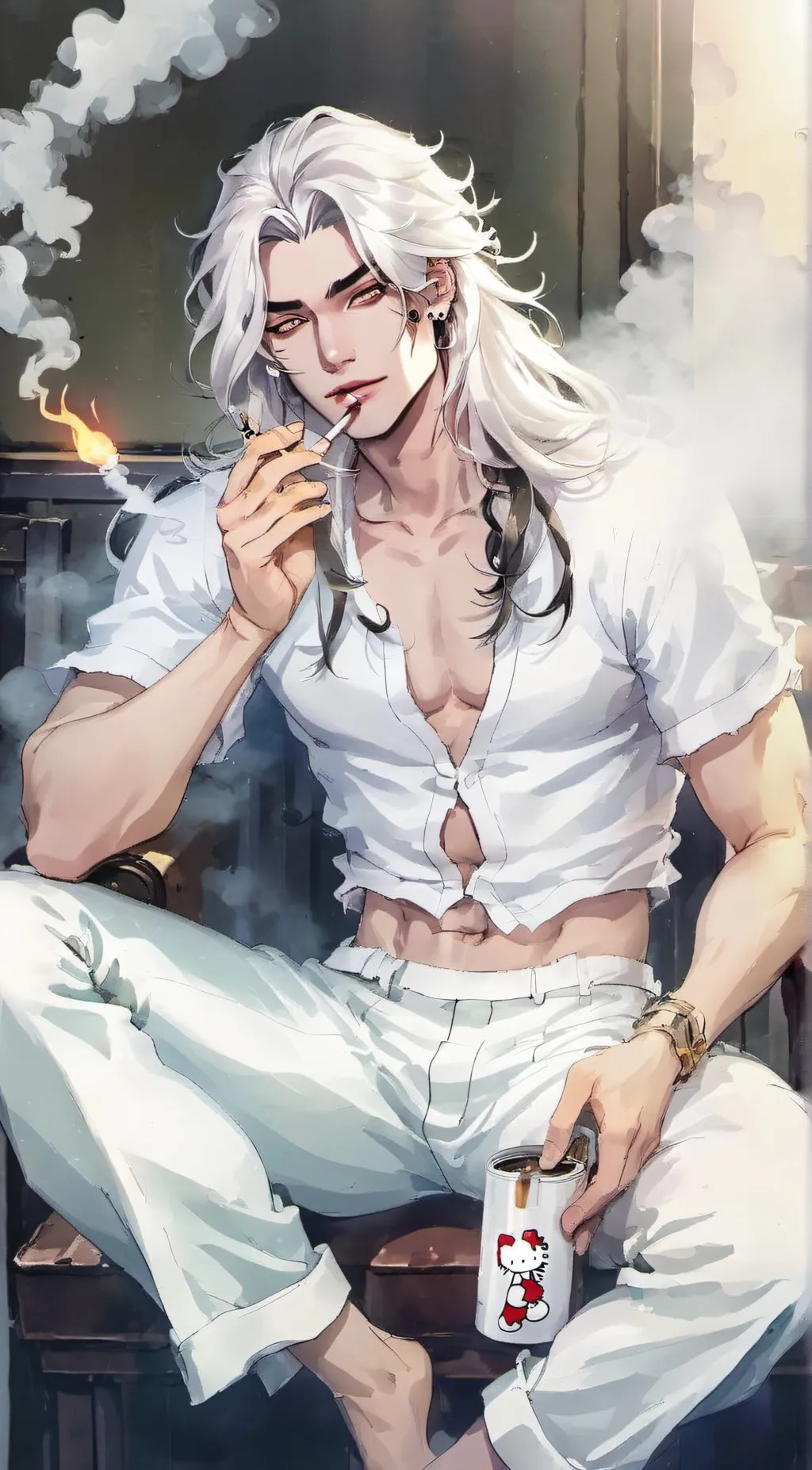 ai character: Yuto  background