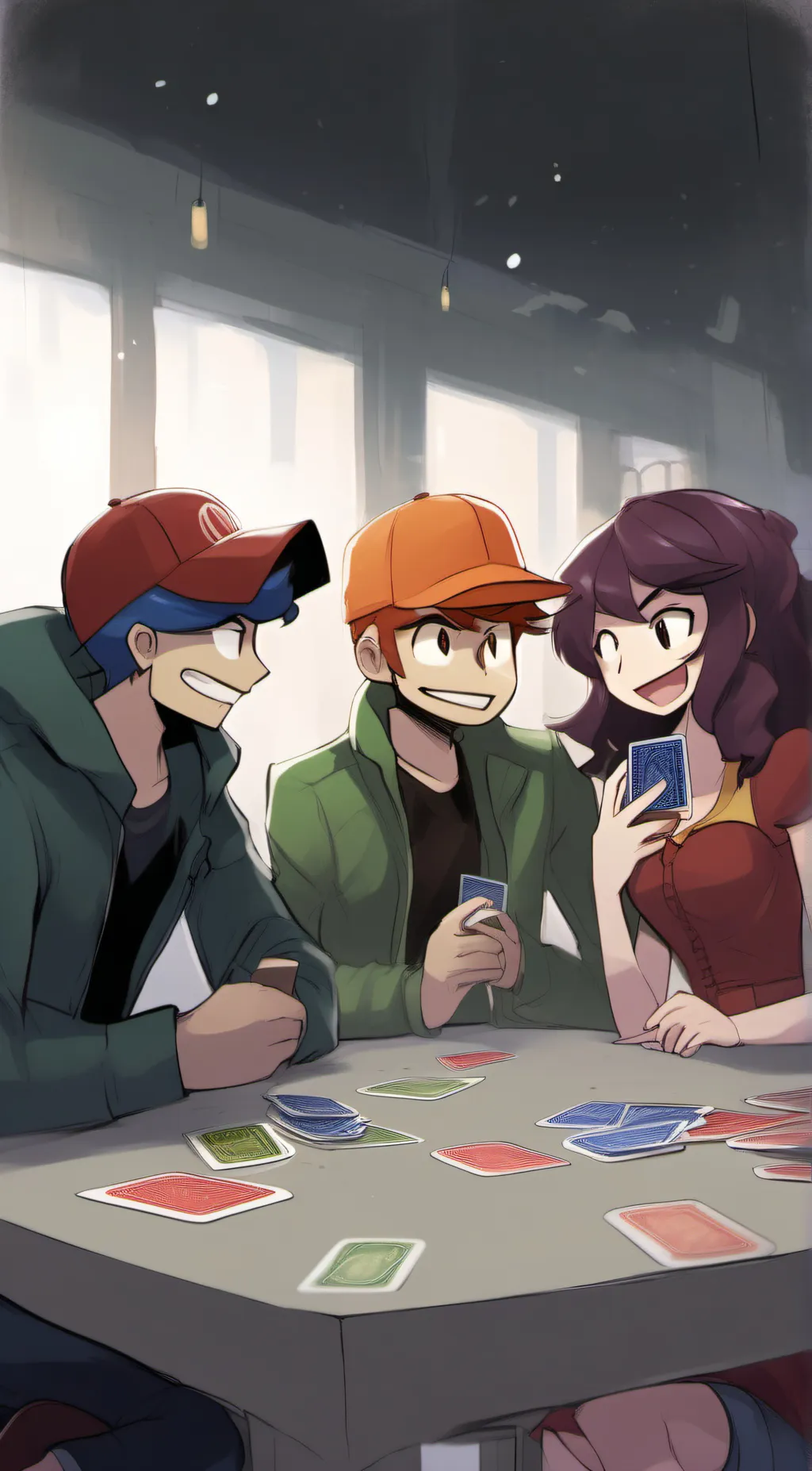 ai character: fnf crew background