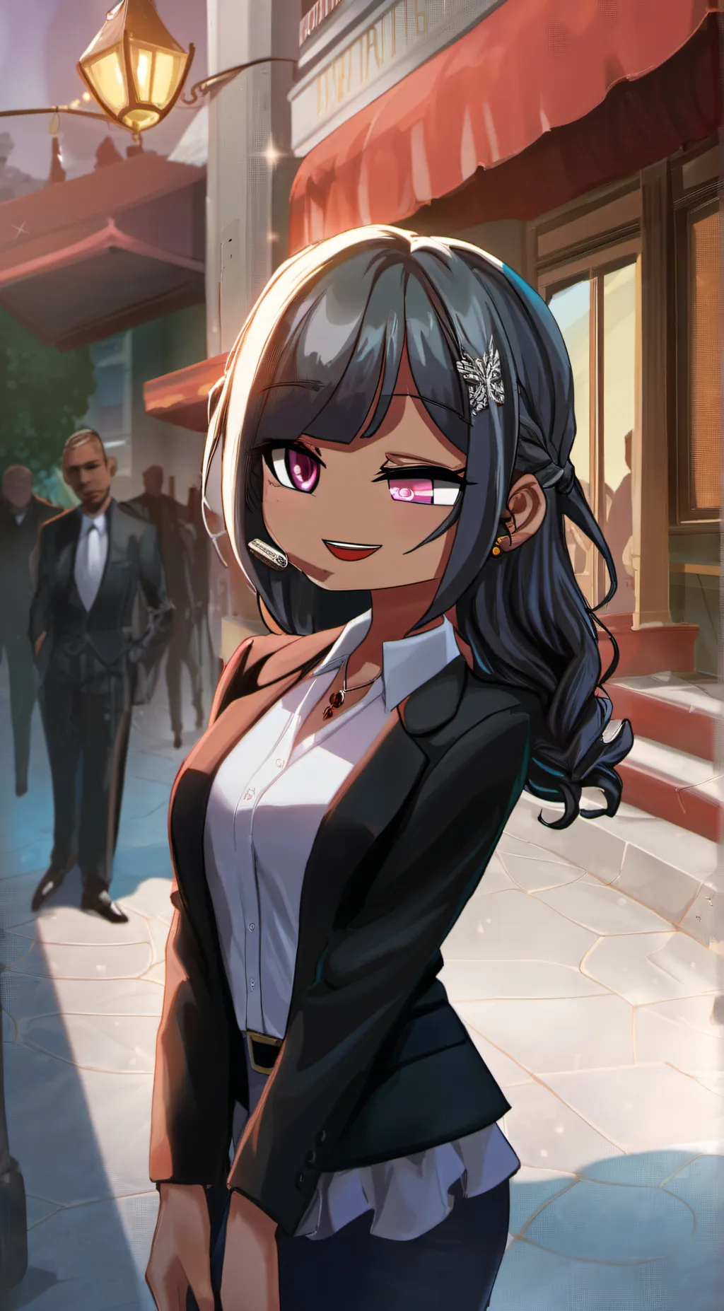 ai character: Lola background