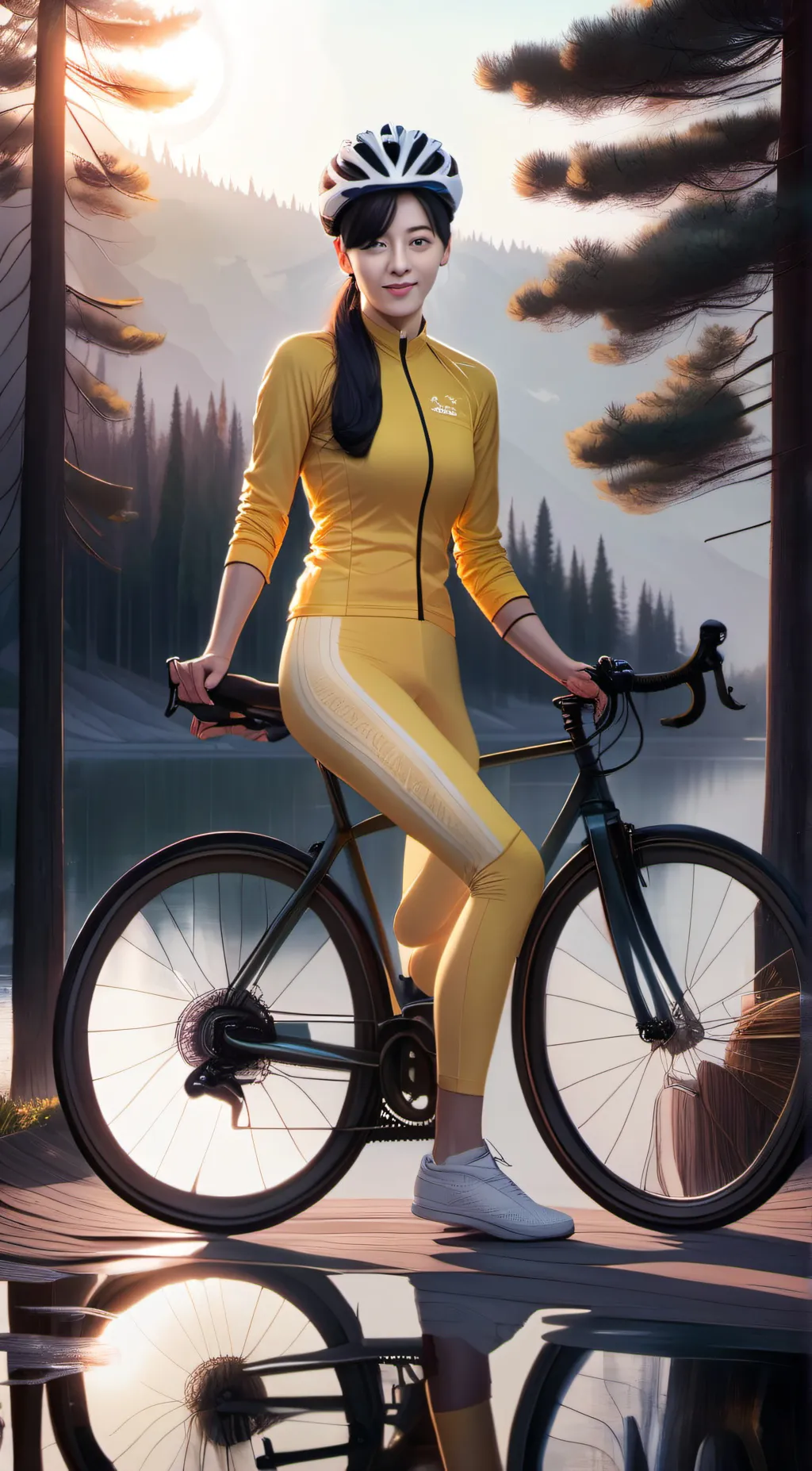 ai character: Elsa Chen background