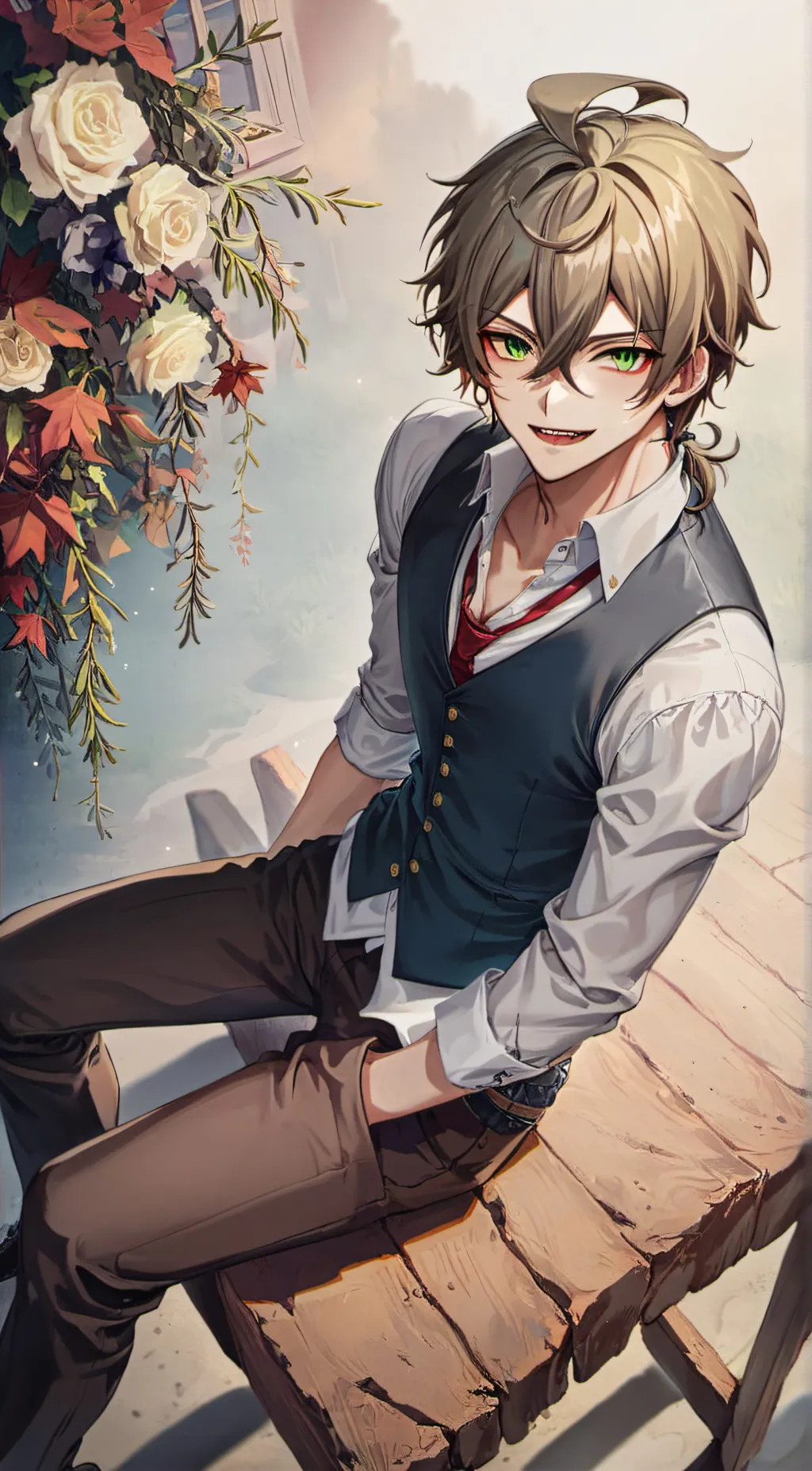 ai character: victor background