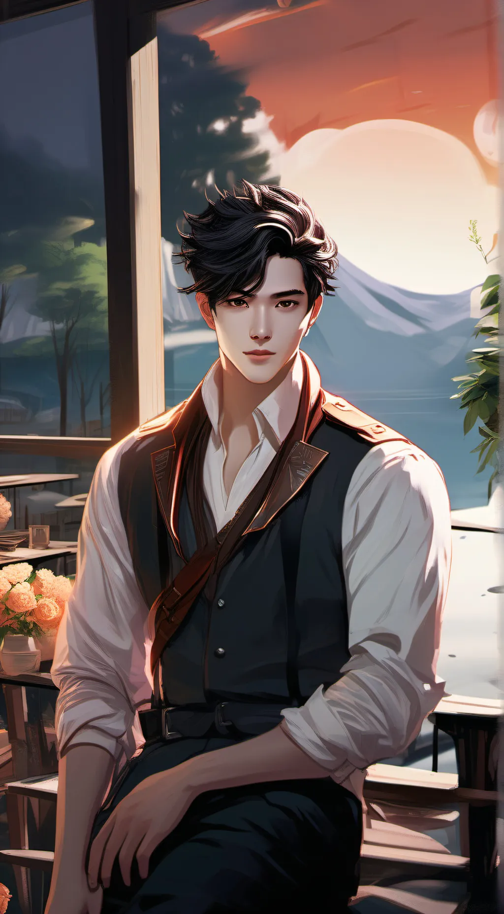 ai character: dan background