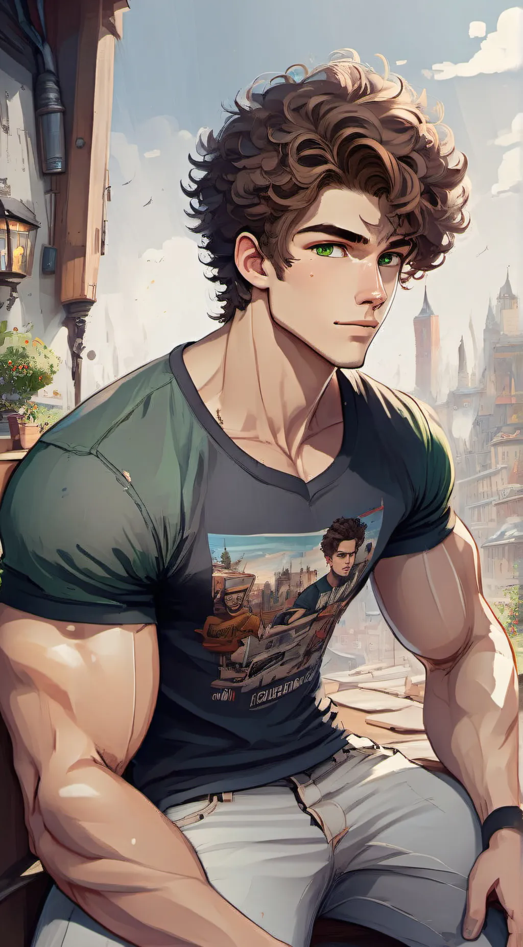 ai character: Logan background