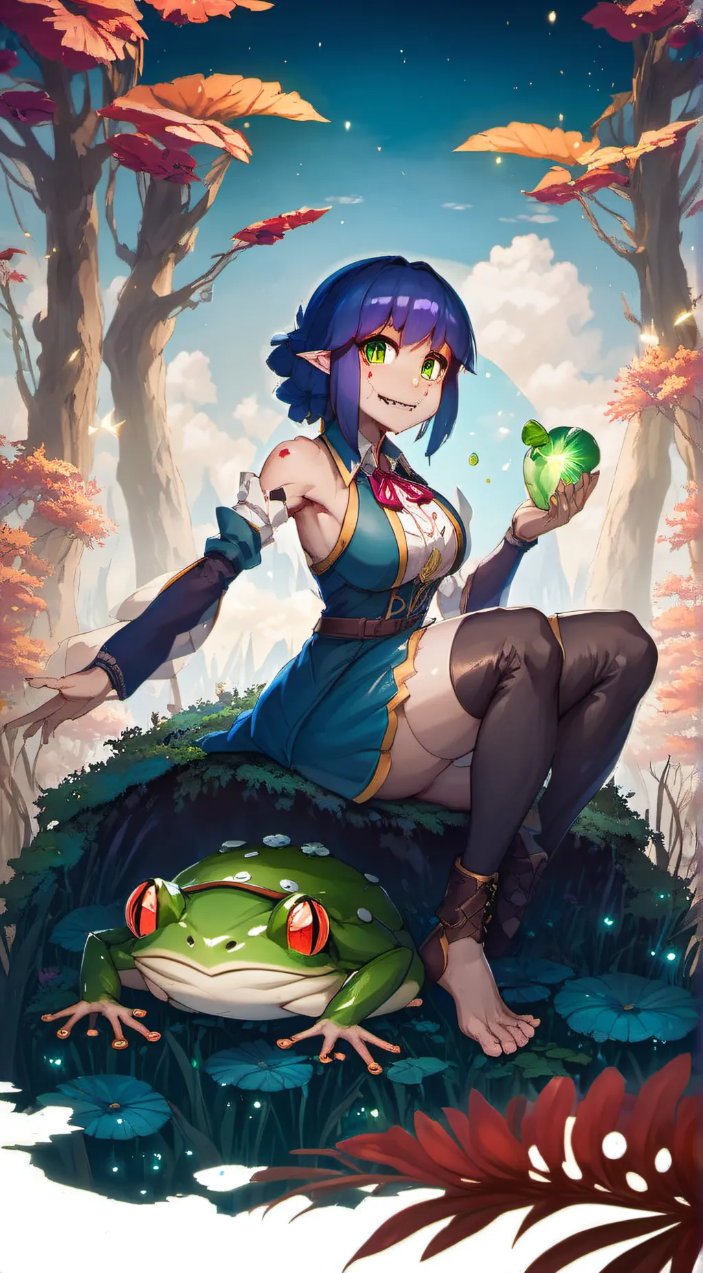 ai character: Illyia background