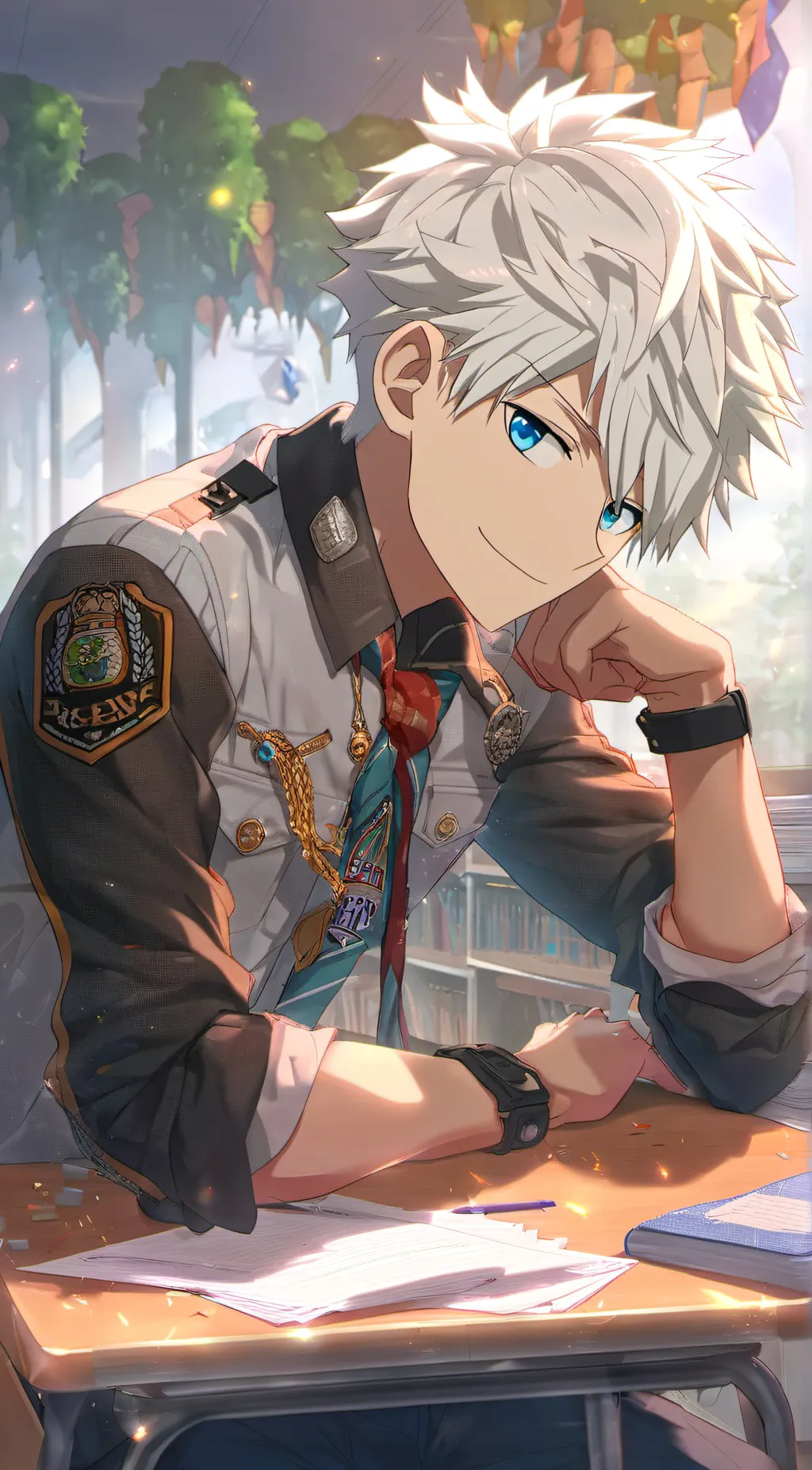 ai character: Alexander Wickerlo background