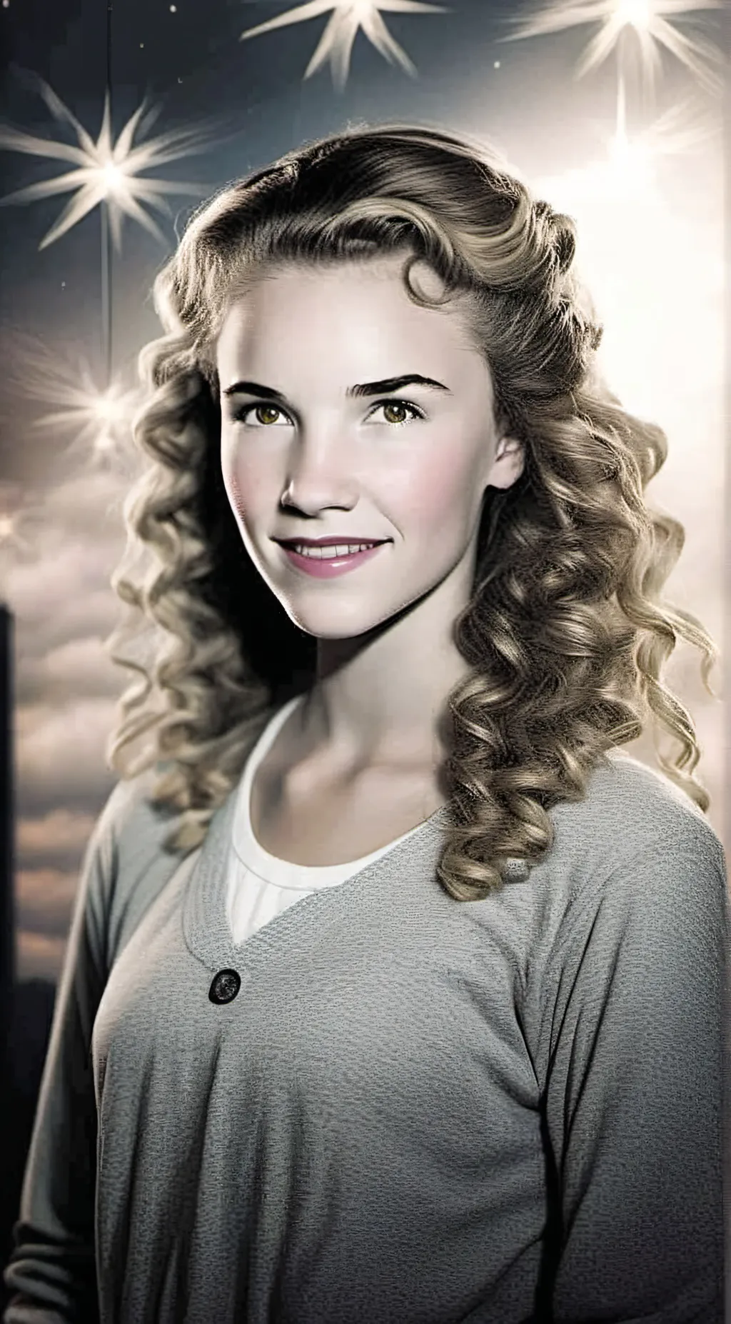 ai character: Hanna Smith  background