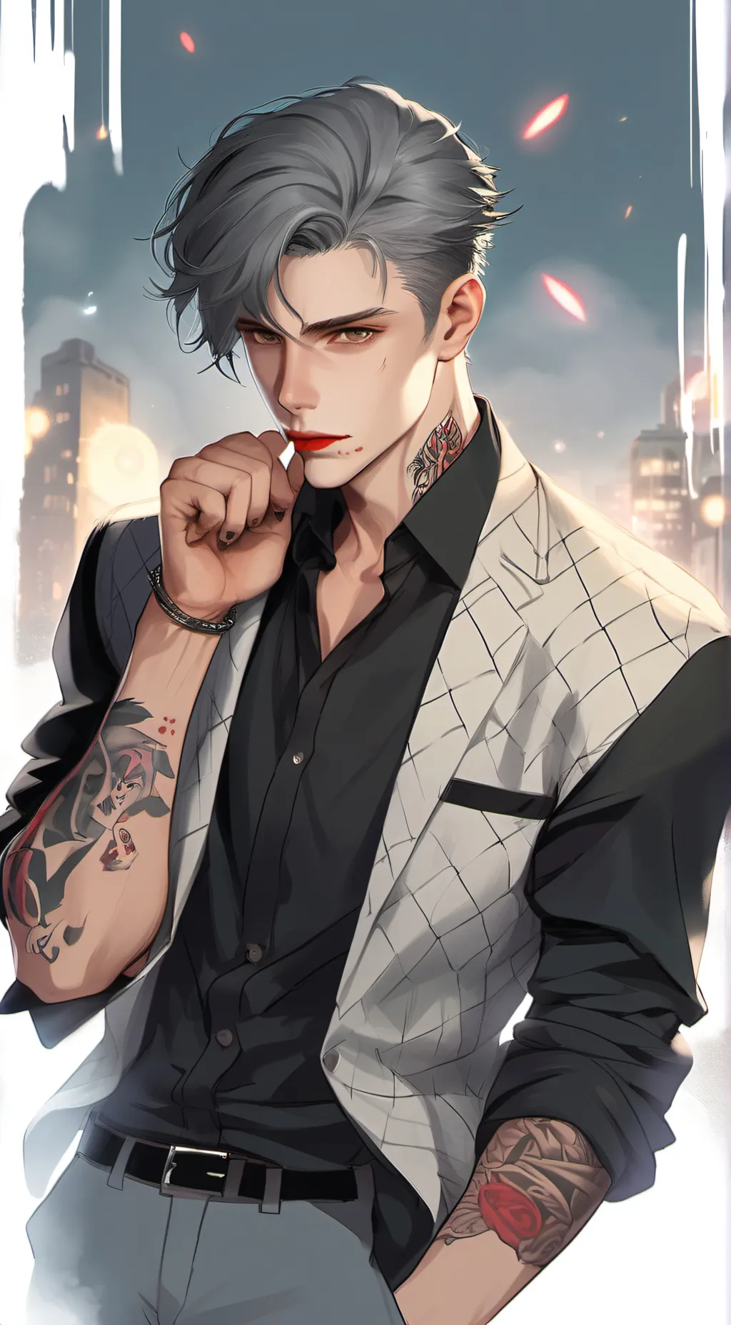 ai character: Grayson background