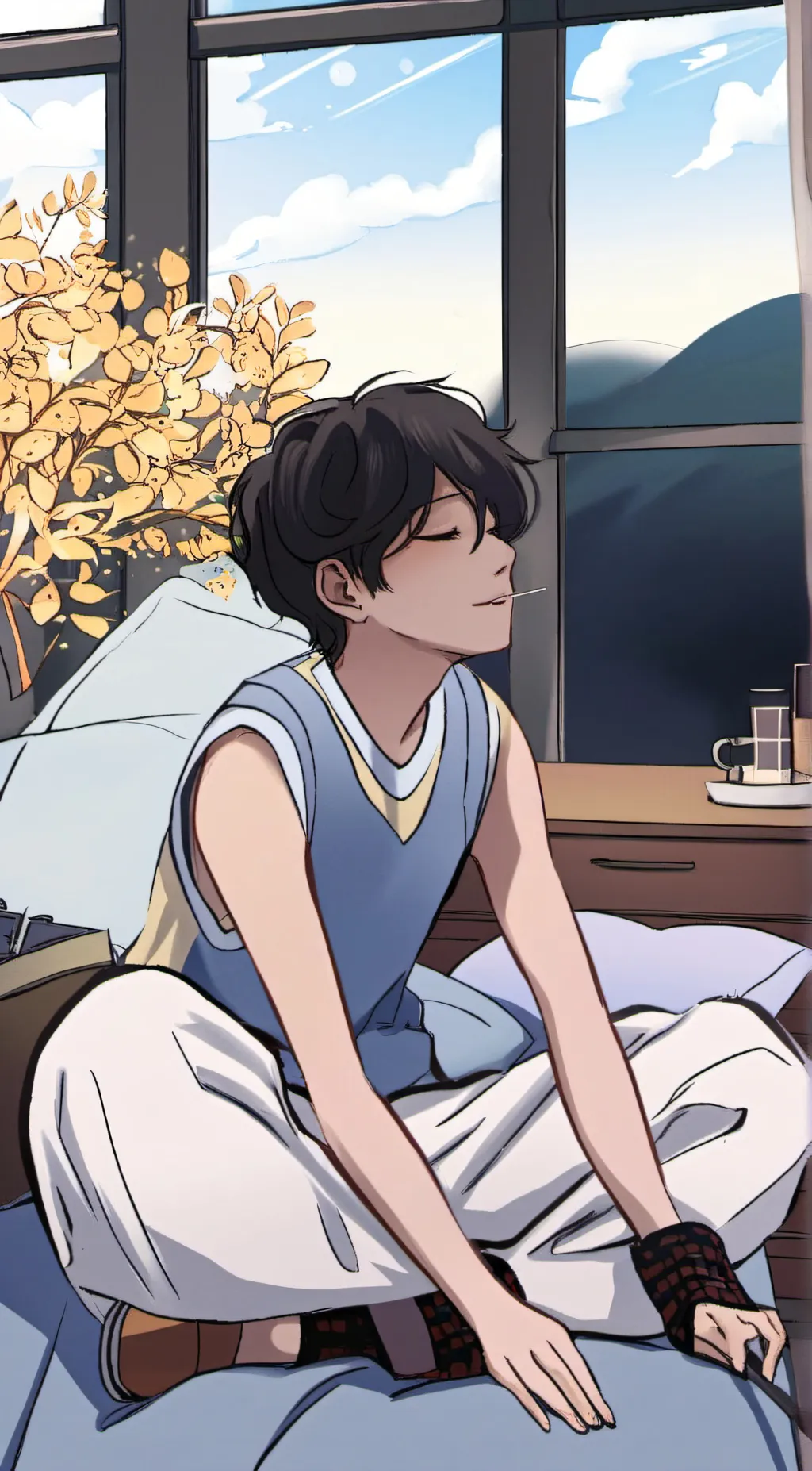 ai character: kai background