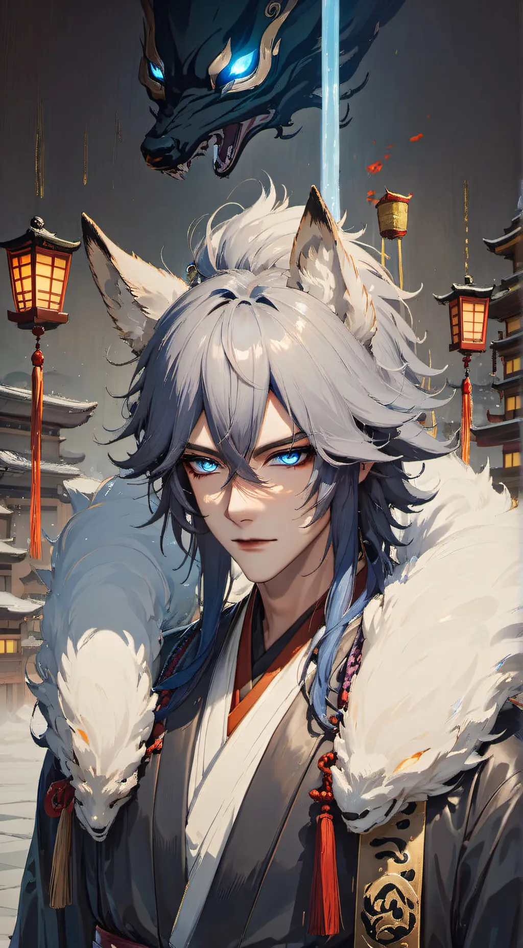 ai character: Ryo background