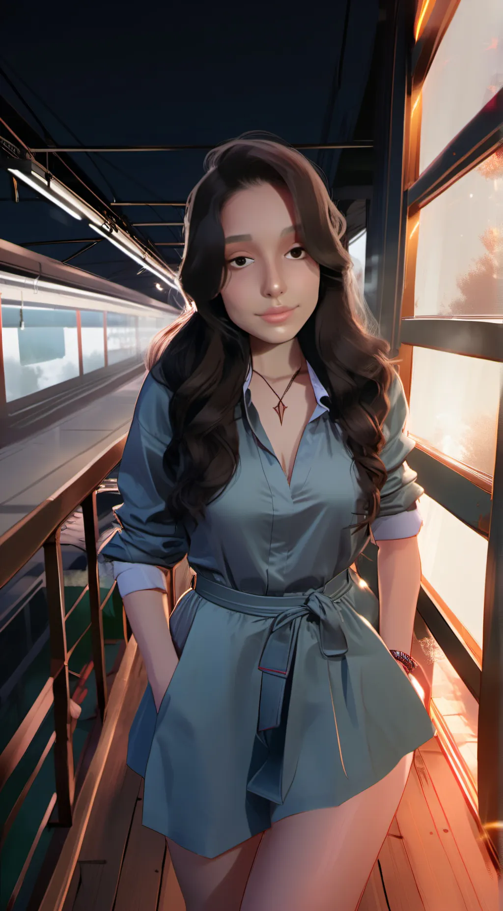 ai character: Brooklyn  background