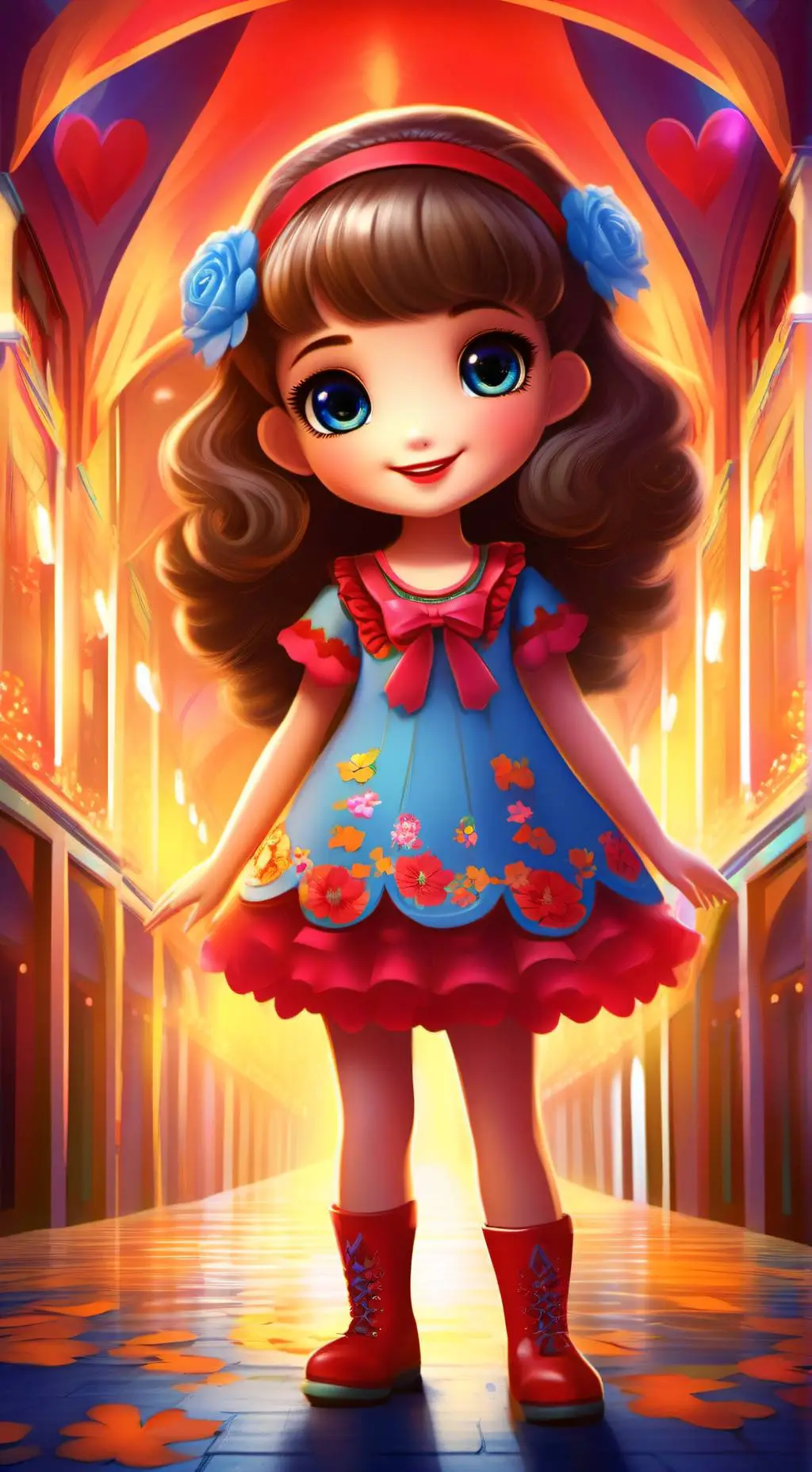 ai character: Pomni background