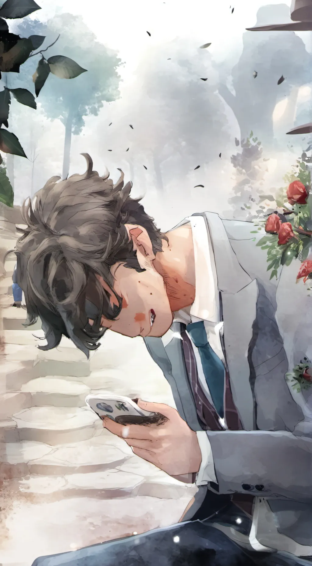 ai character: blake background