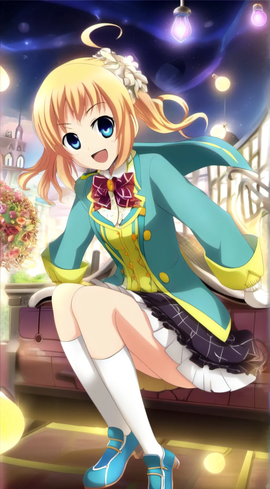 ai character: peashy  background