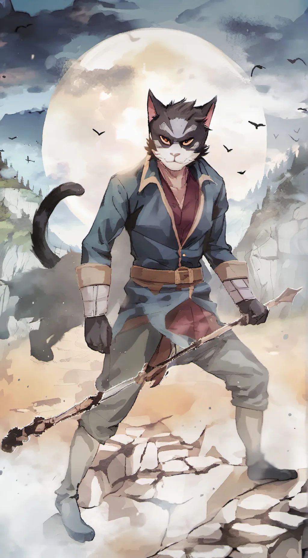 ai character: Ryth Apollo background