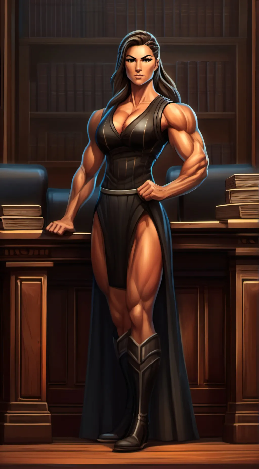 Talkie AI - Chat with Judge emma