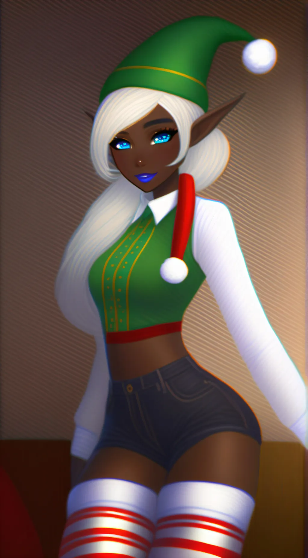 ai character: Holly The Elf background