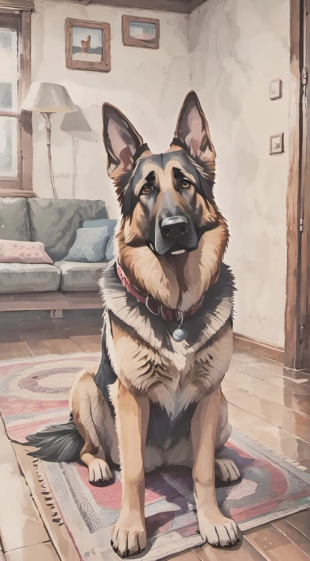 ai character: Sam  background