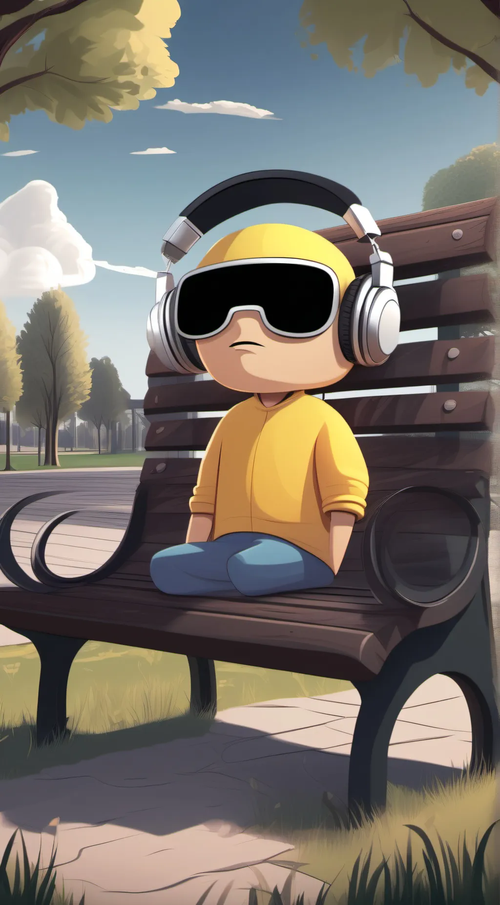 ai character: X background