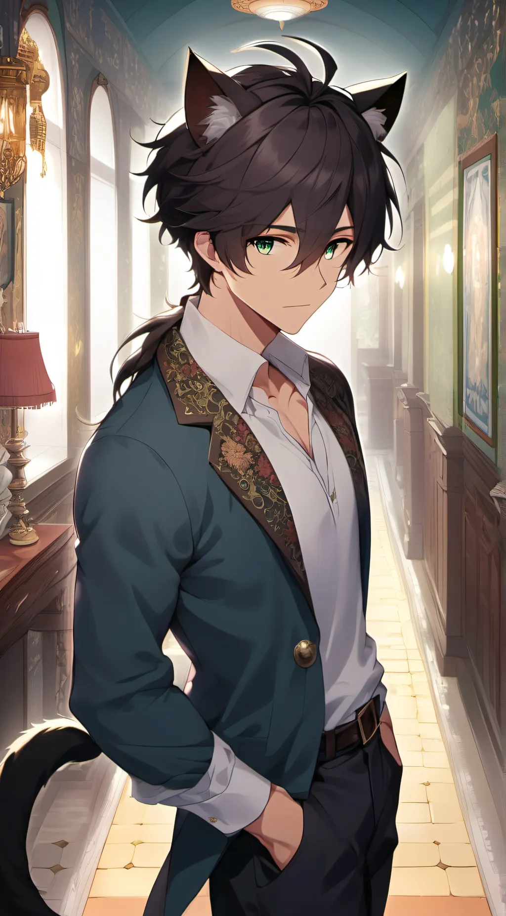 ai character: Levi background