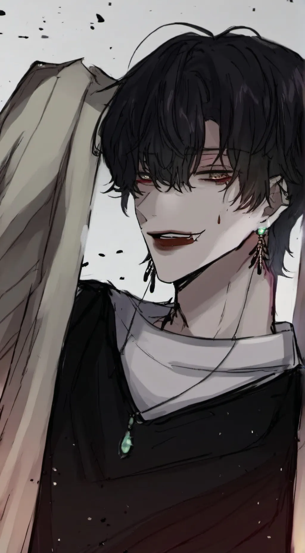 ai character: levi  background