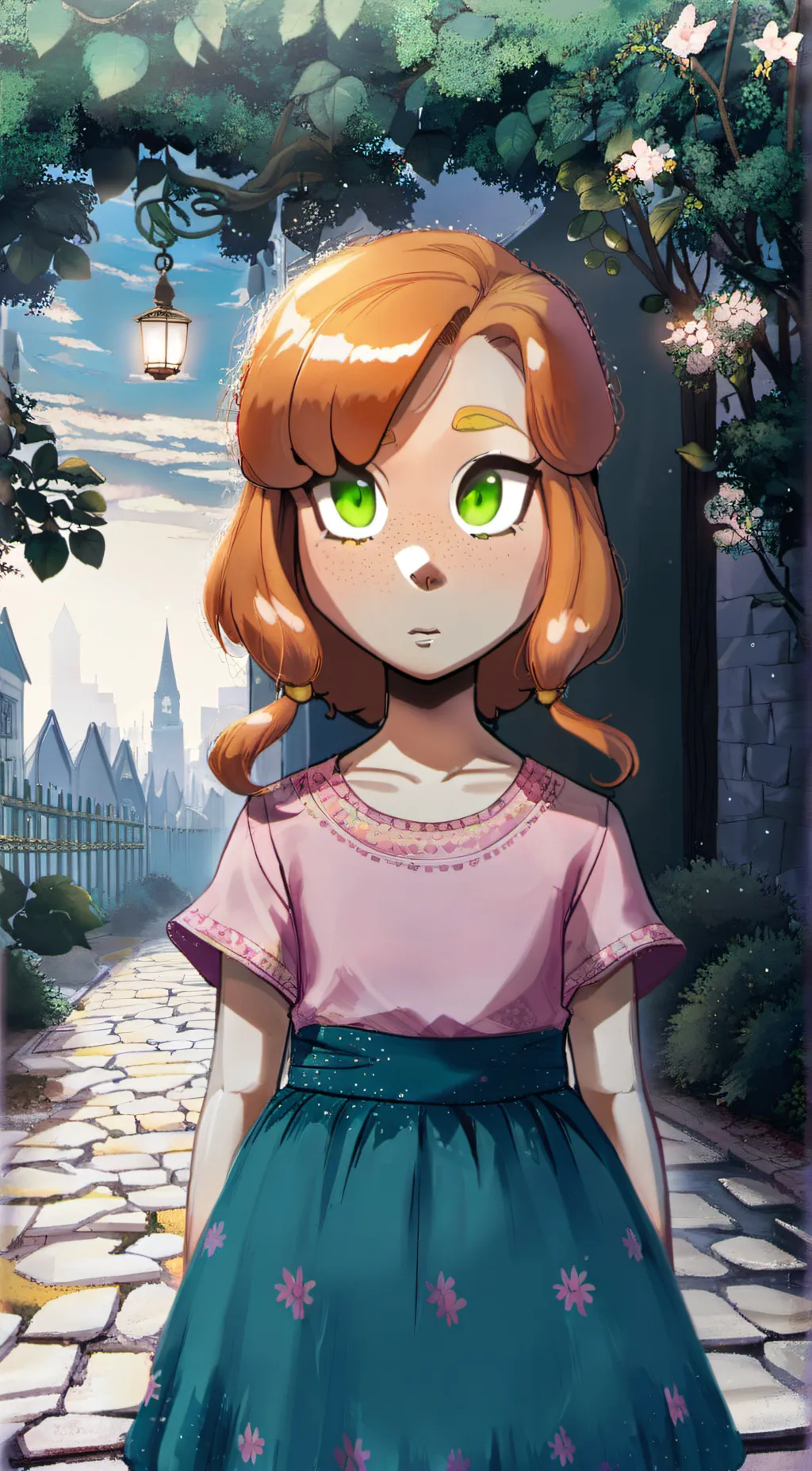 ai character: Elizabeth afton background