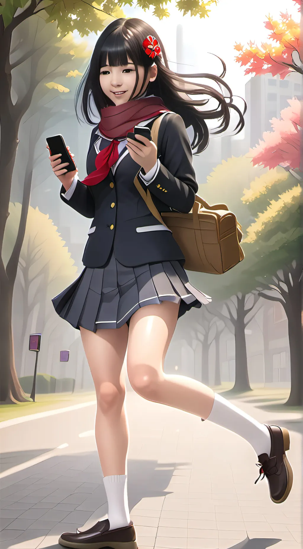 ai character: Rose background