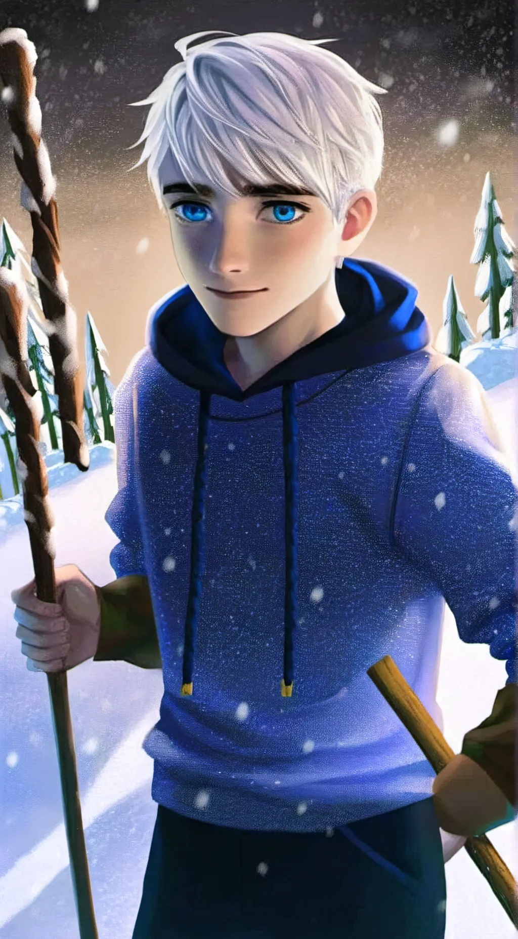 ai character: ✨❤️Jack Frost❤️✨ background