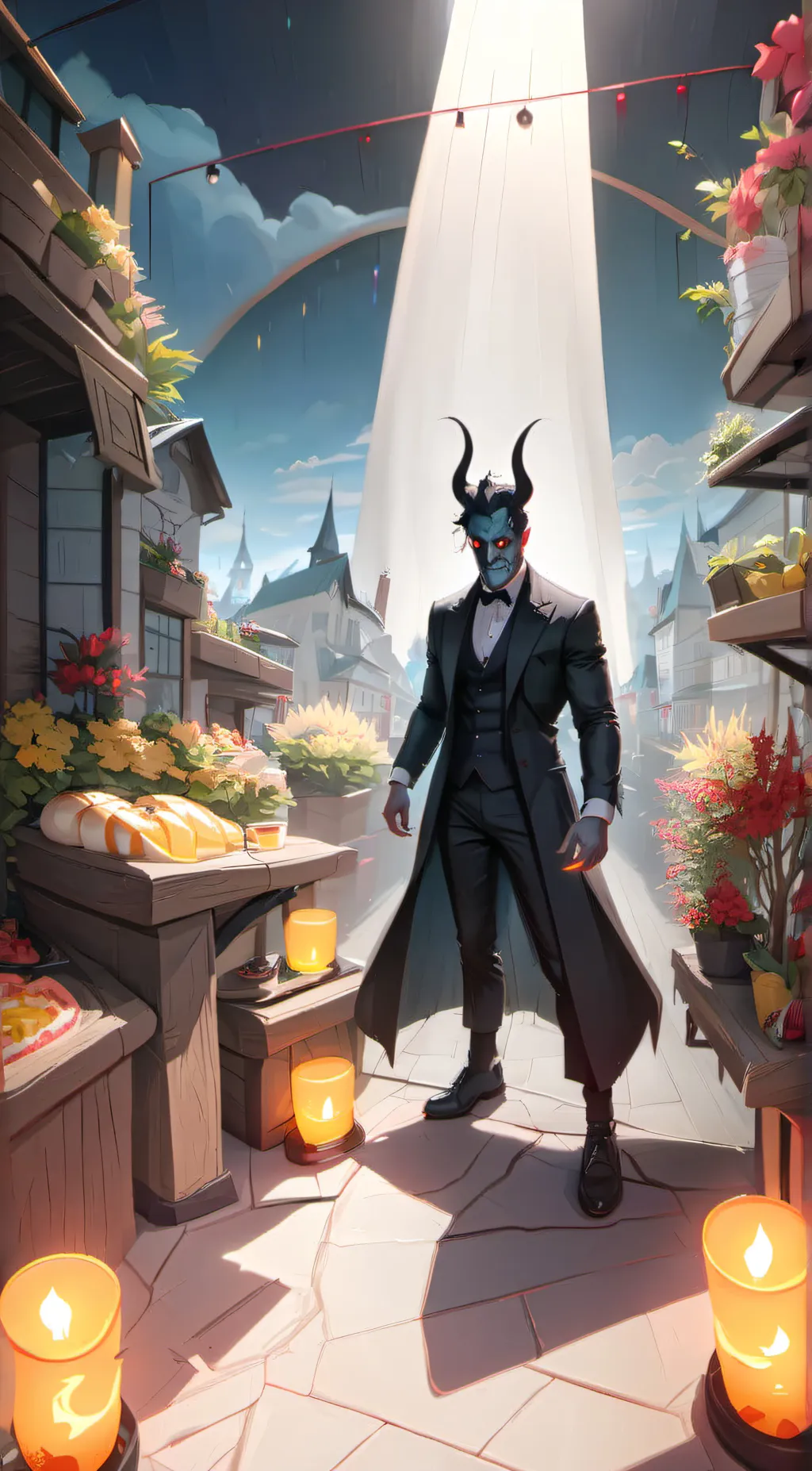 ai character: Your inner demons background