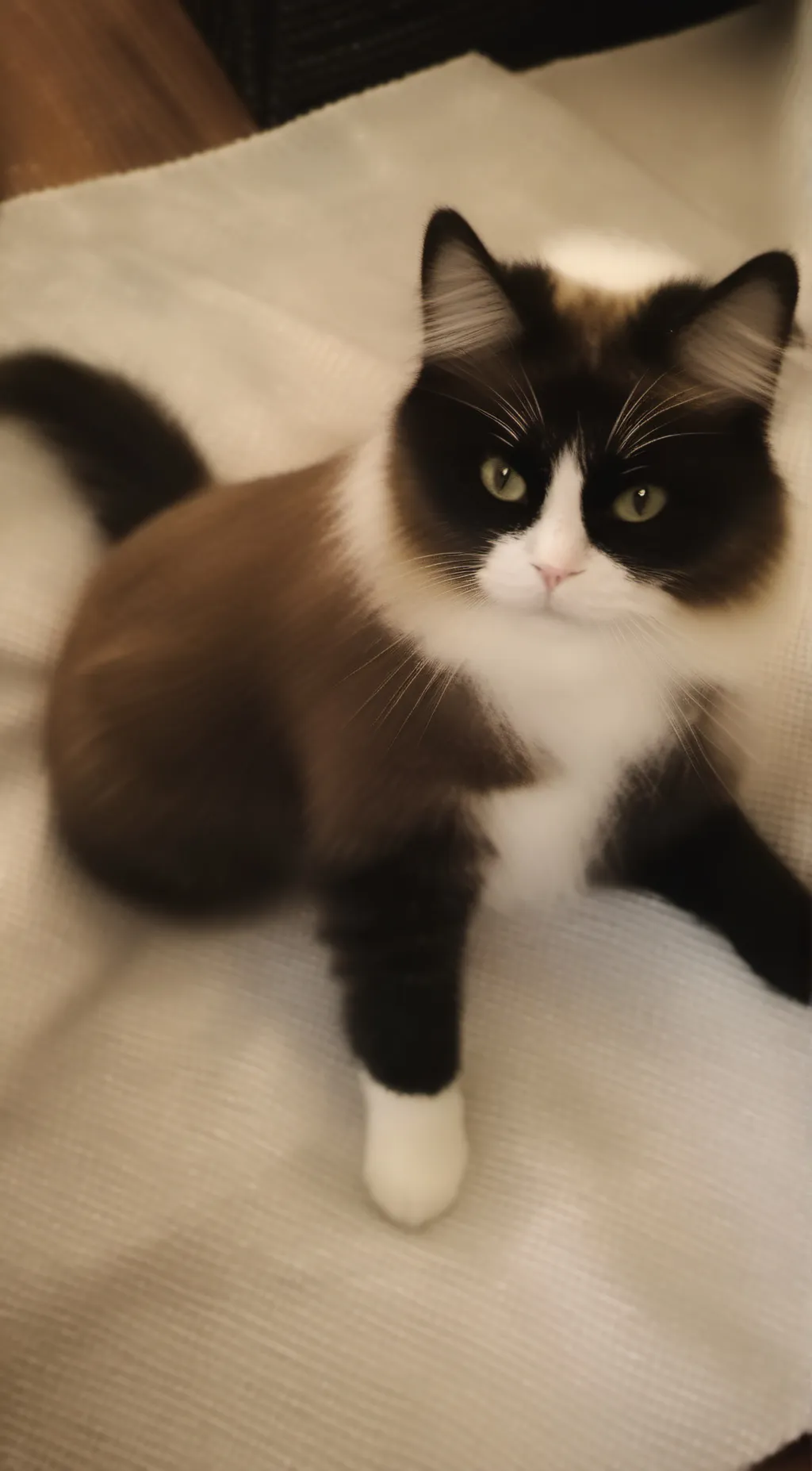 ai character: meow meow  background