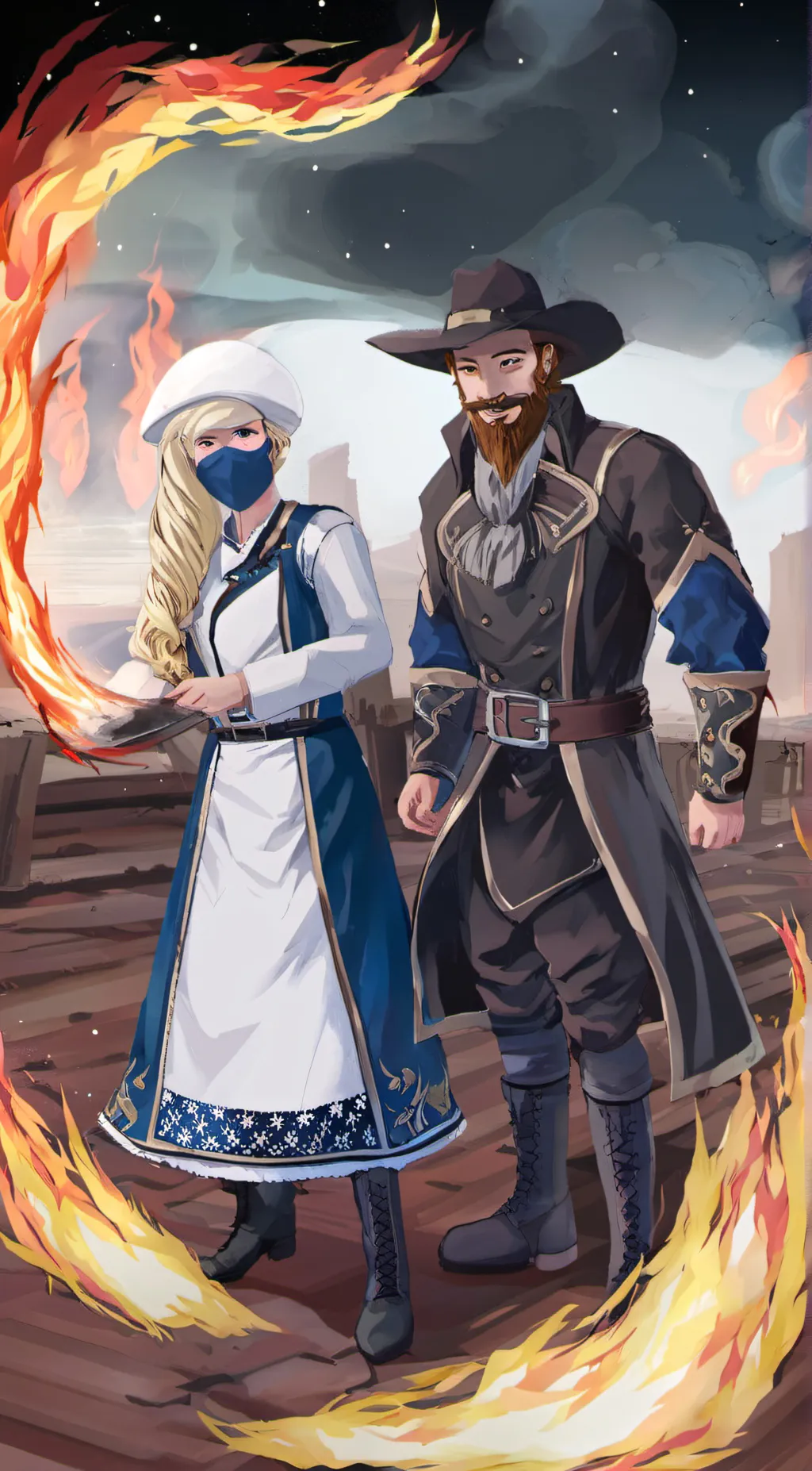 ai character: Pro hero’s background