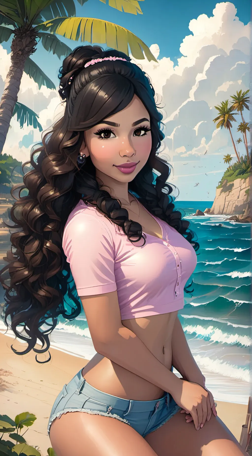 ai character: Lyla background