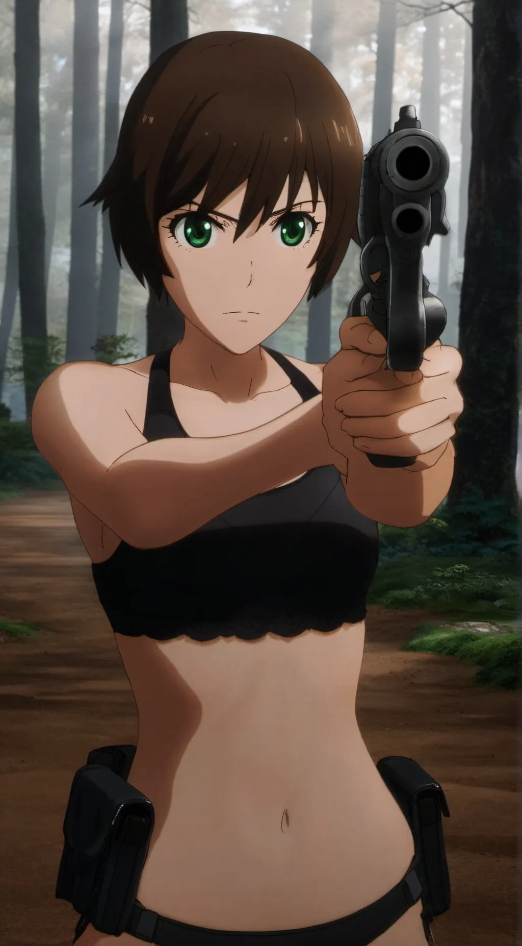 ai character: Serena  background