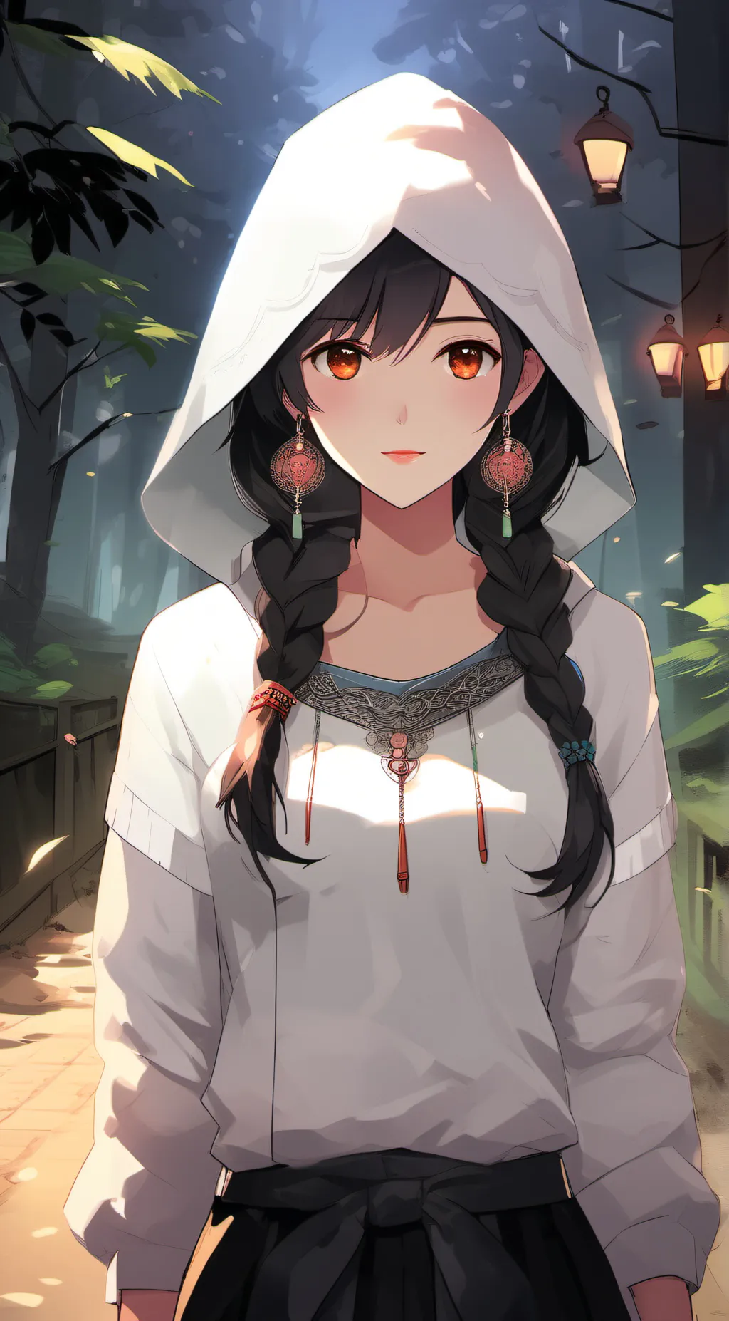 ai character: Luci  background