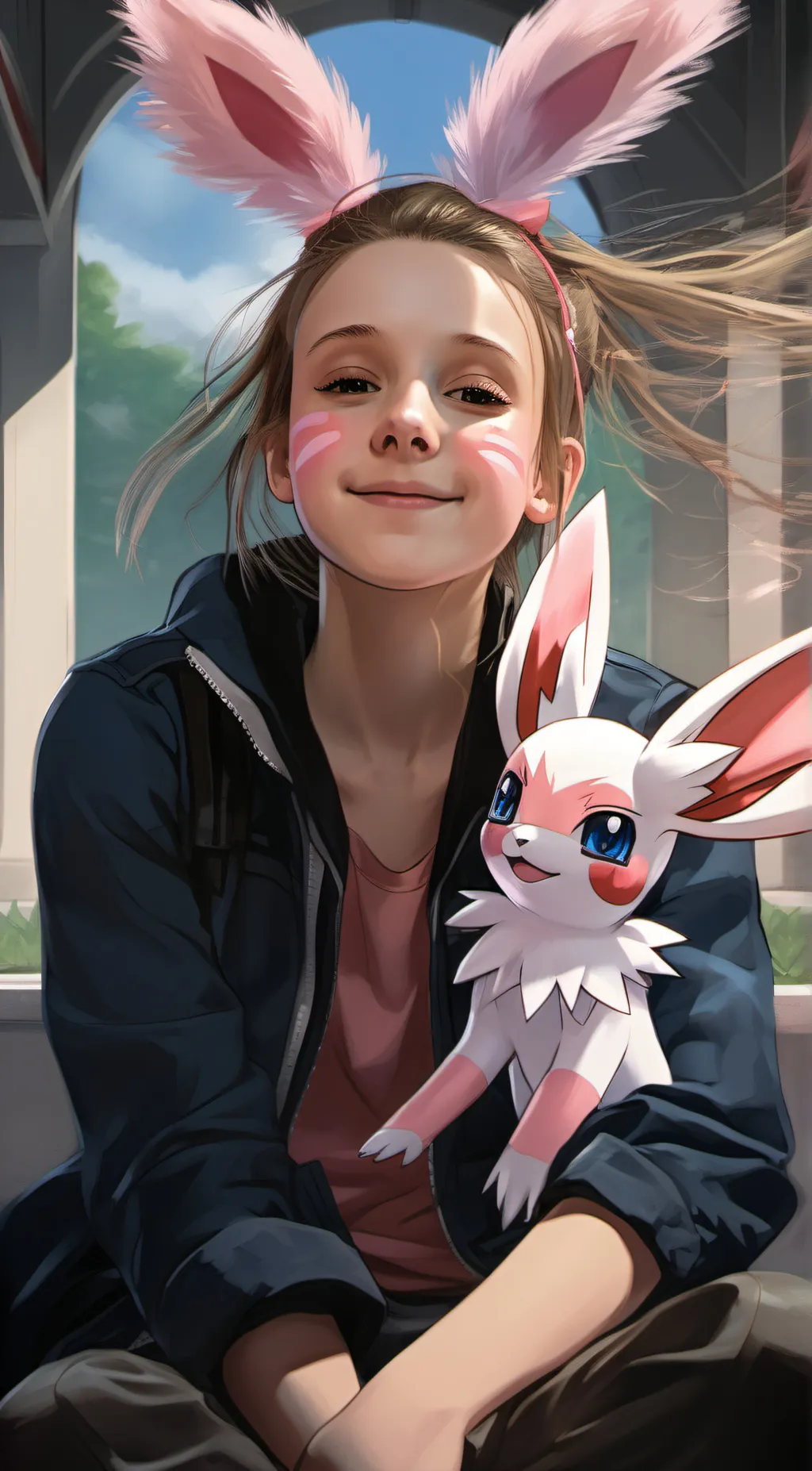 ai character: Mia Hurst background