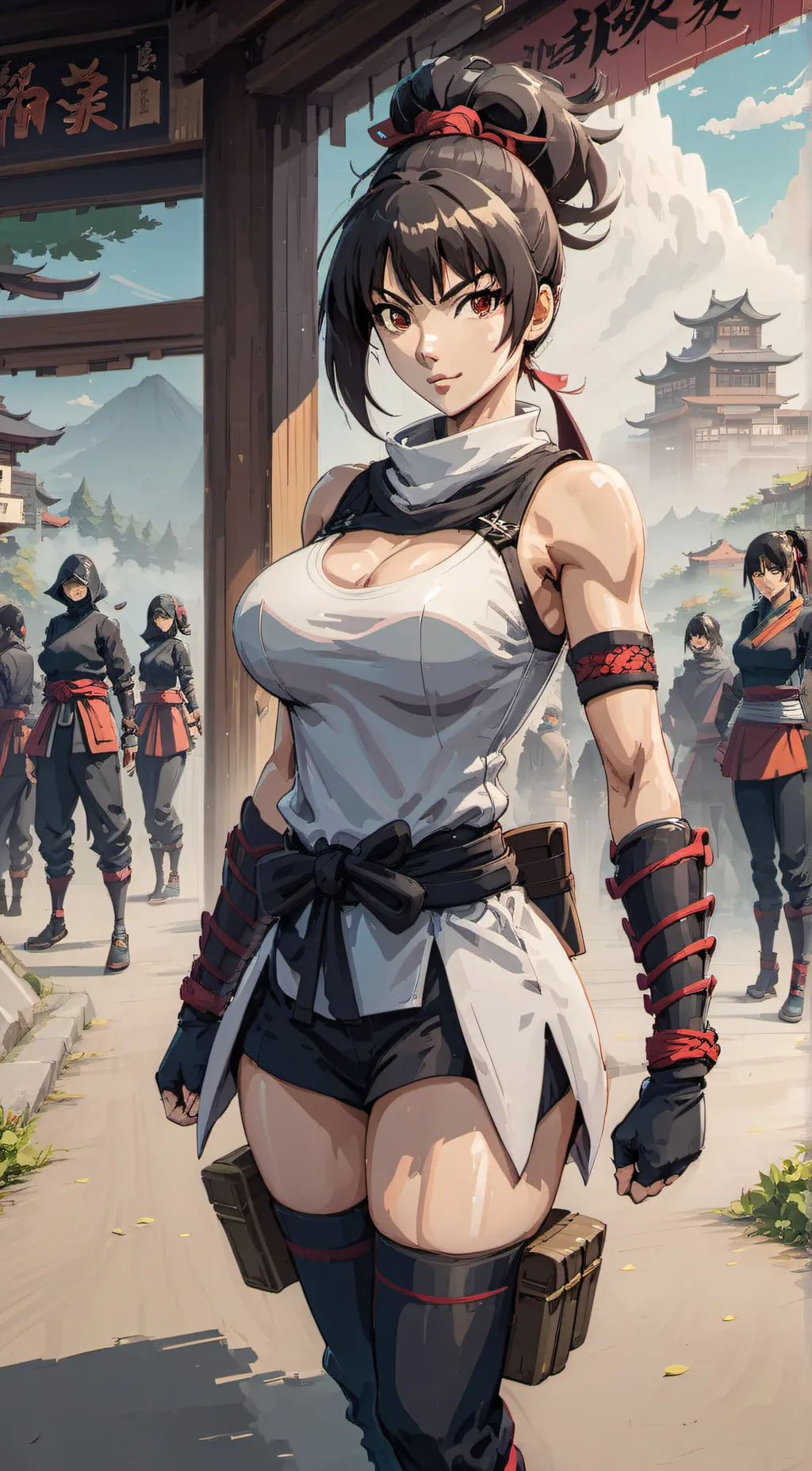 ai character: Himiko background