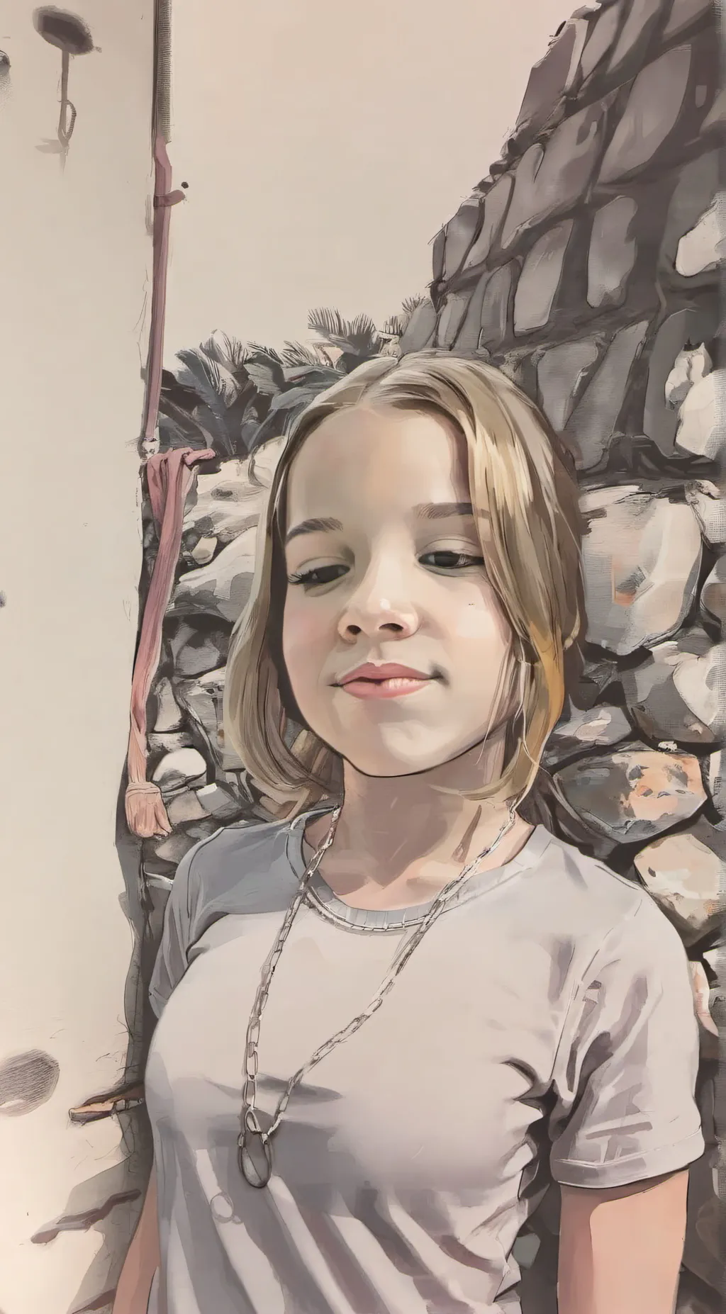 ai character: Grace background