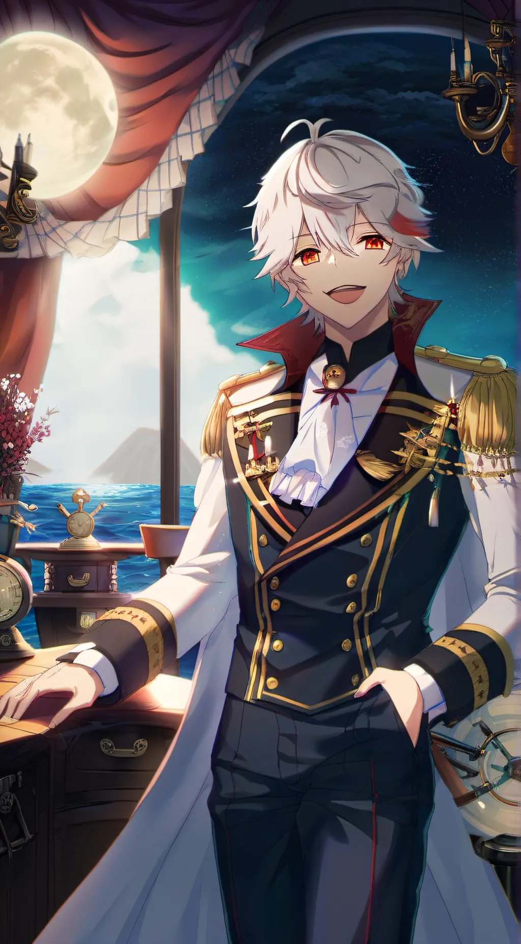 ai character: Captain Hex background