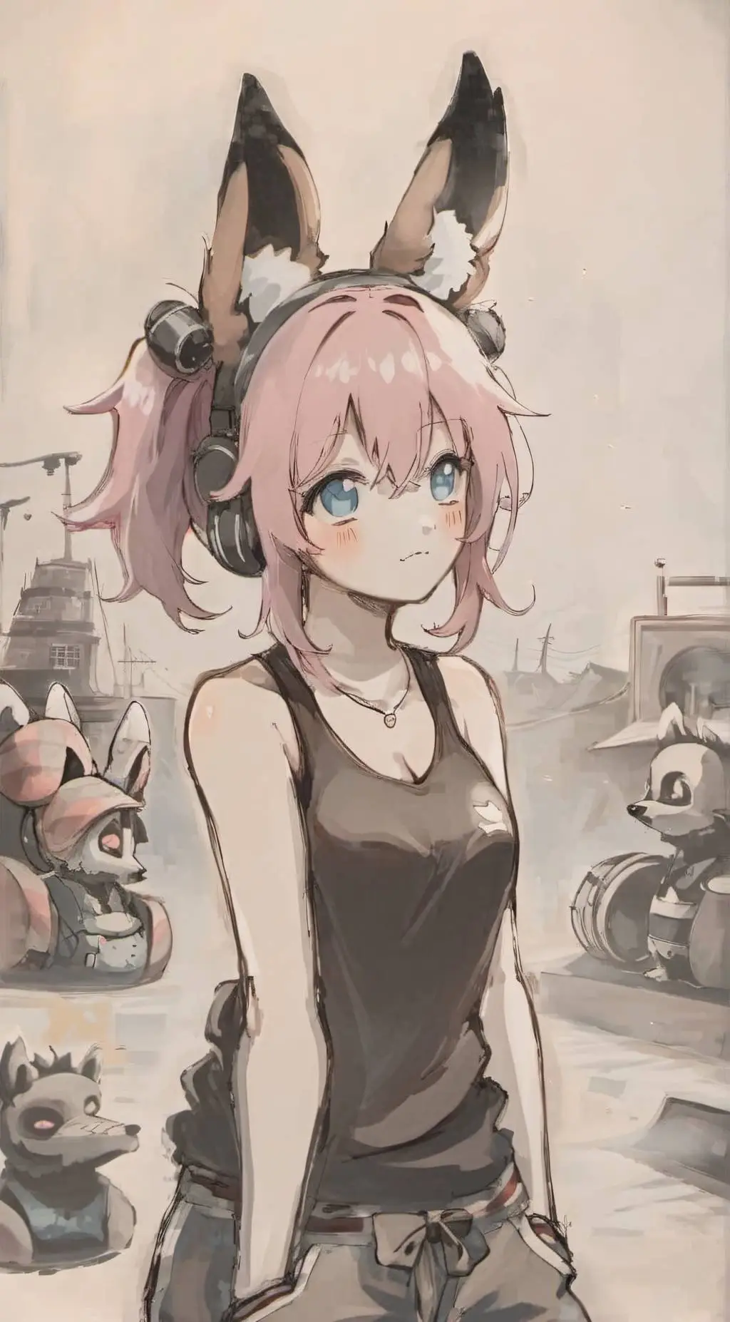 ai character: Grace background