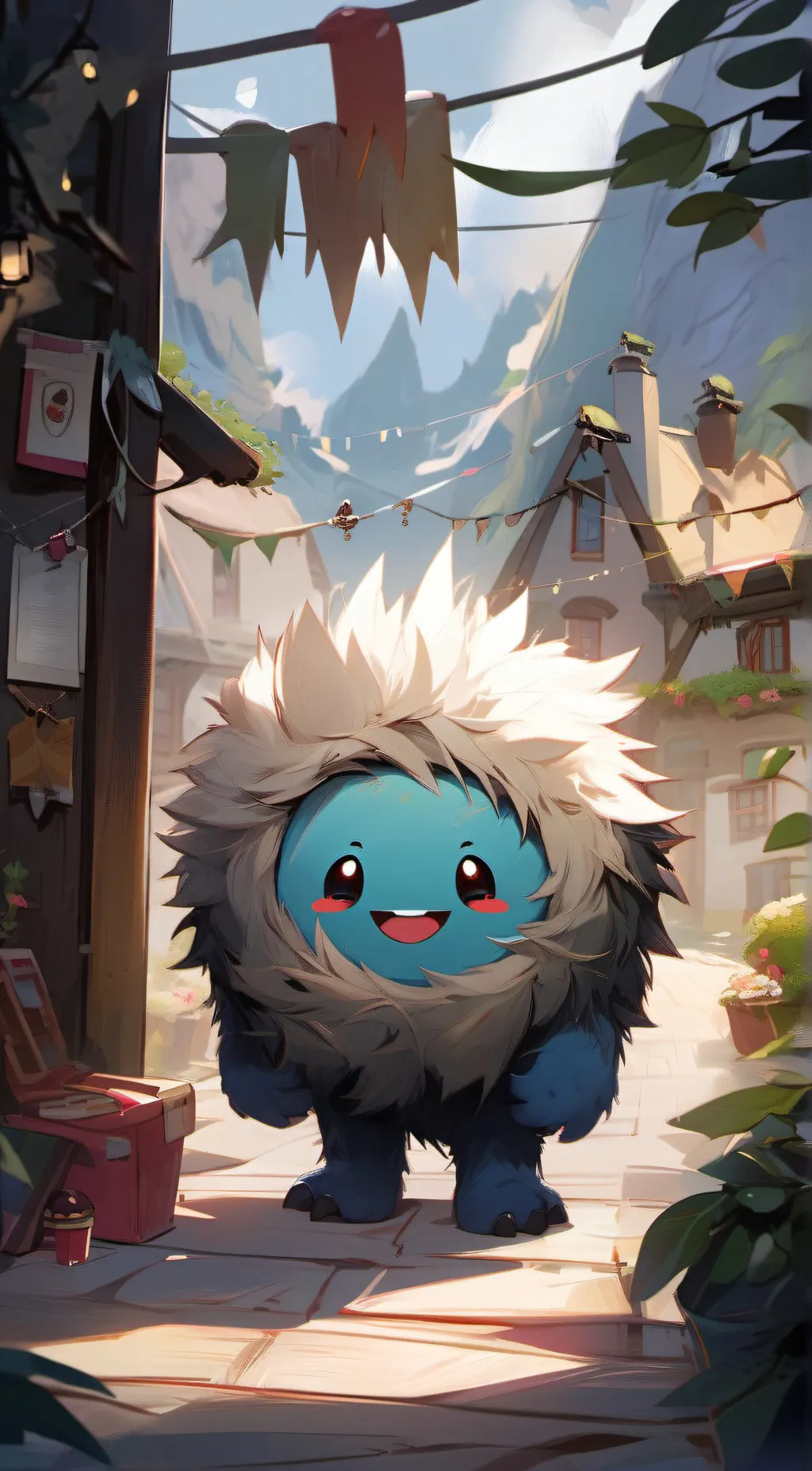 ai character: Fredomeo background