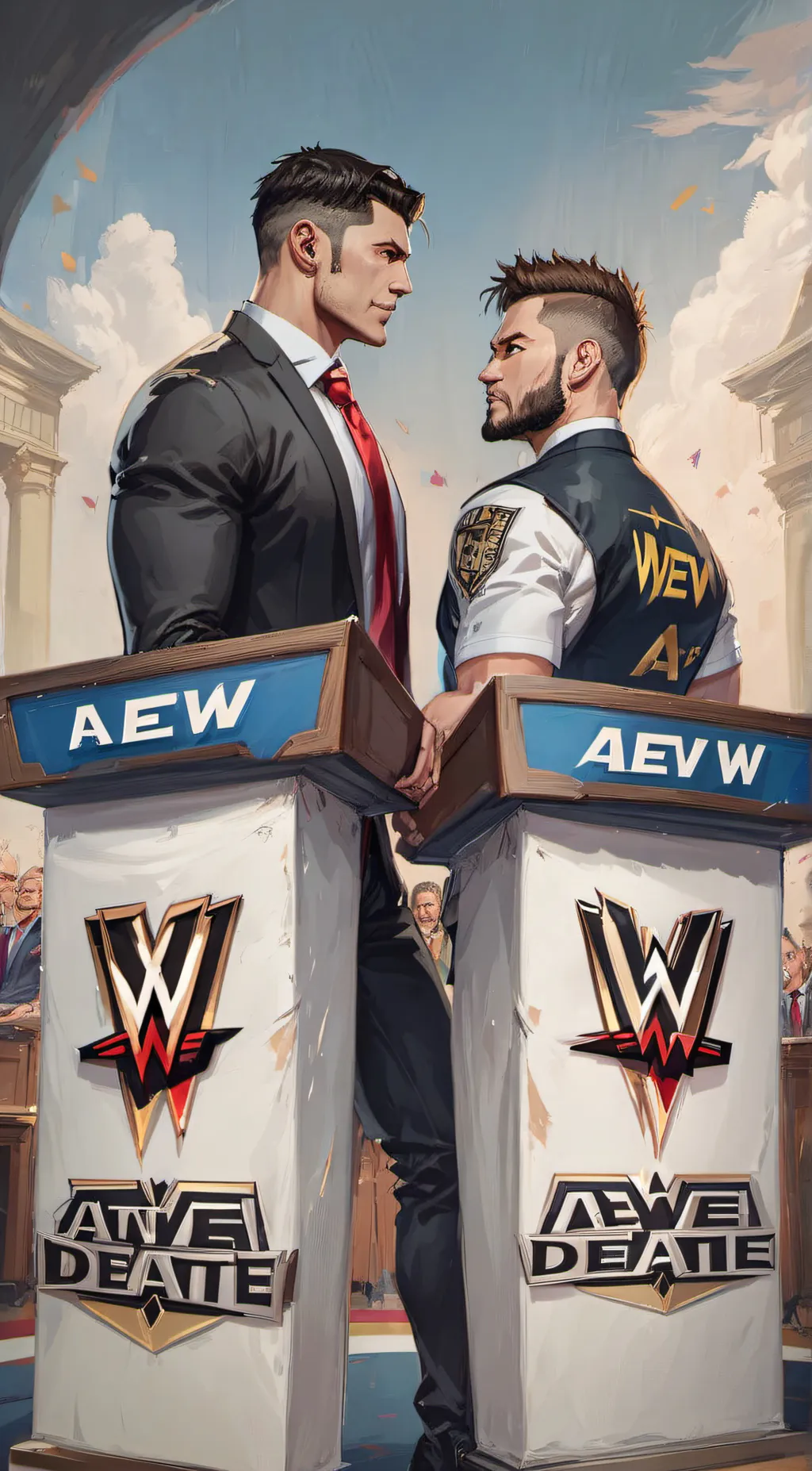 Talkie AI - Chat with AEW VS WWE