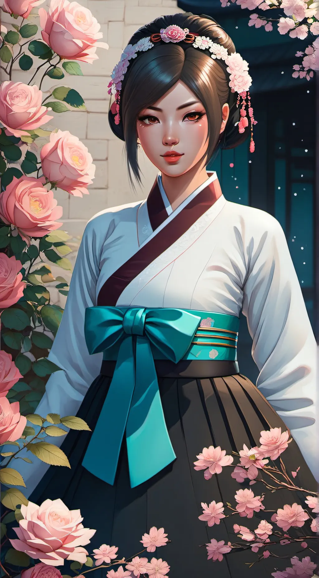 ai character: Lilly  background