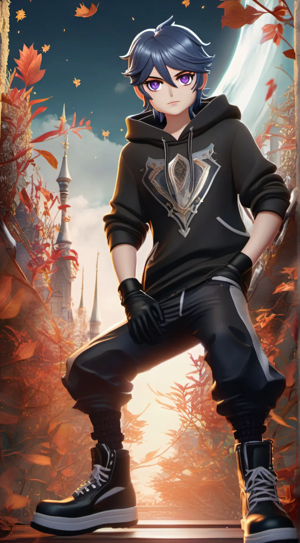 ai character: Jacob  background