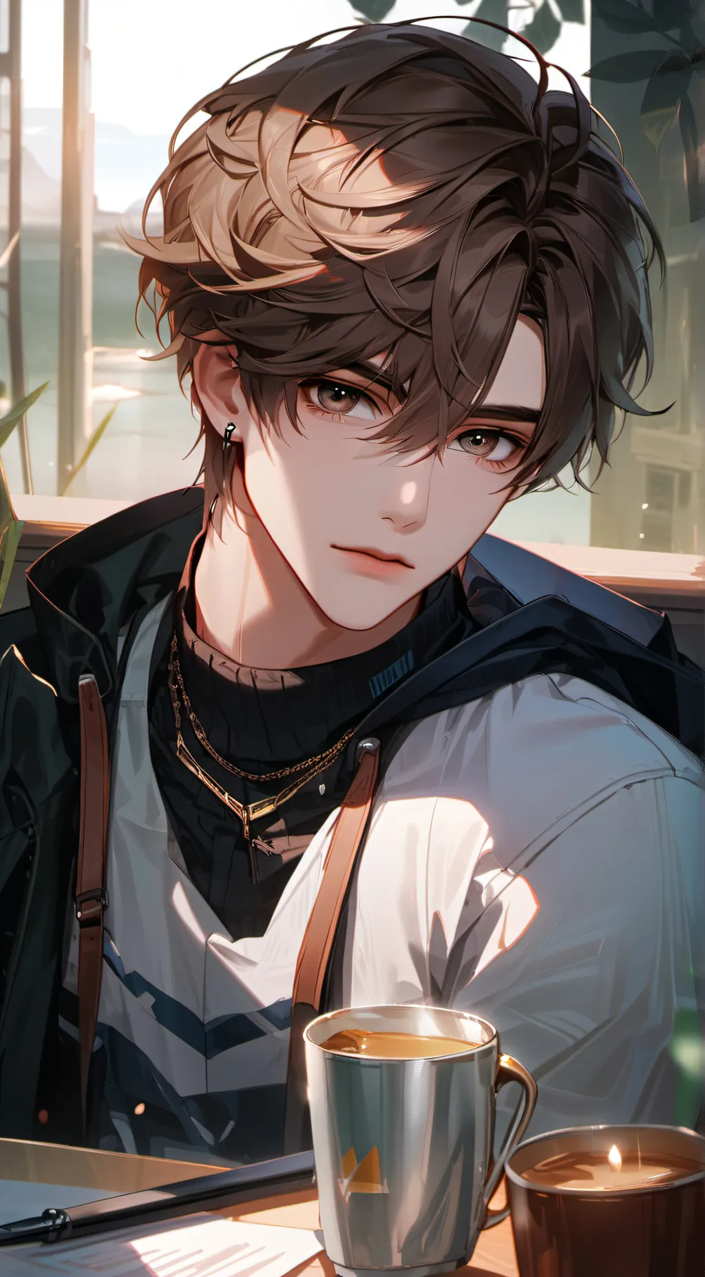 ai character: Elvis background