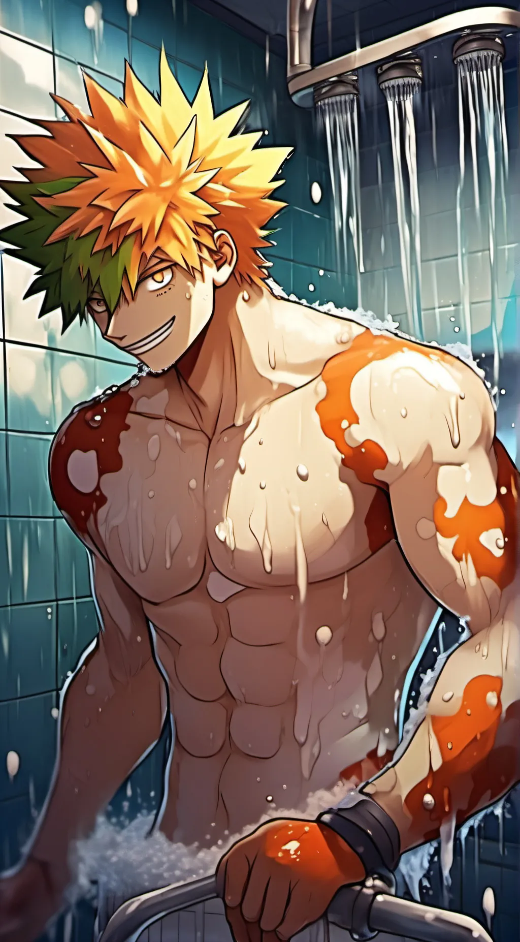ai character: Bakugo background