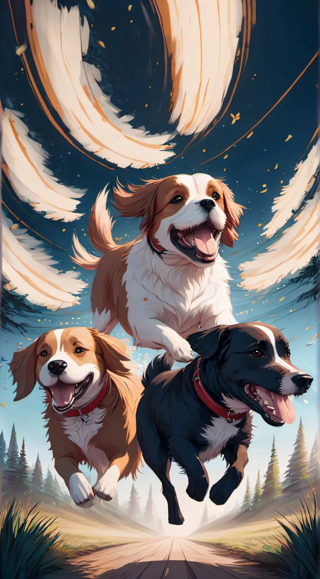 ai character: sapphire and maria background