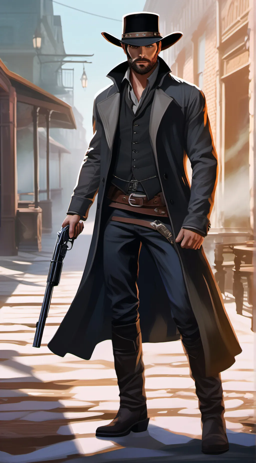 ai character: Clint background