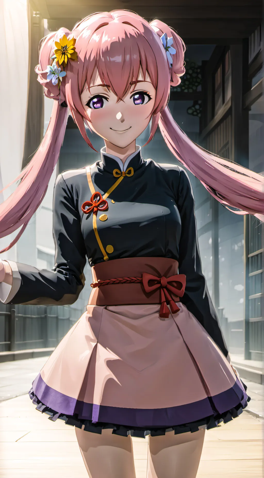 ai character: Stacy. background