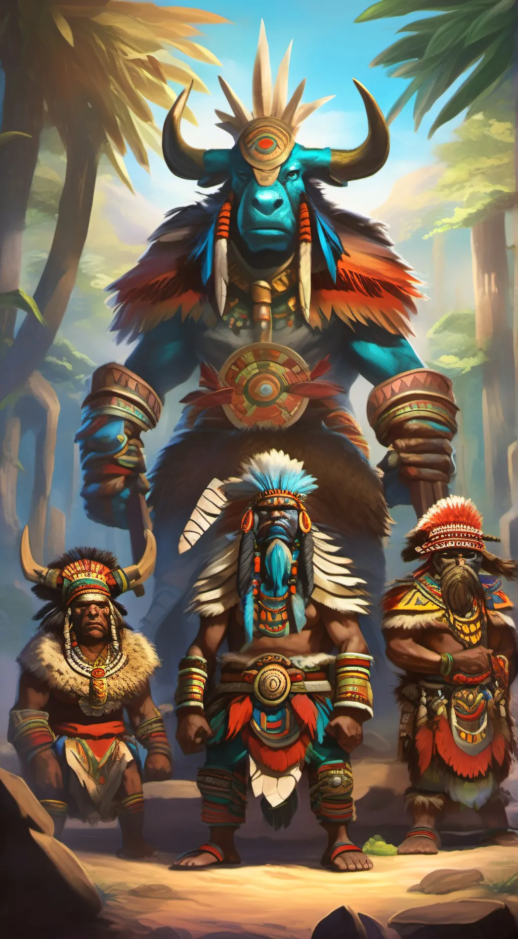ai character: baine bloodhoof background