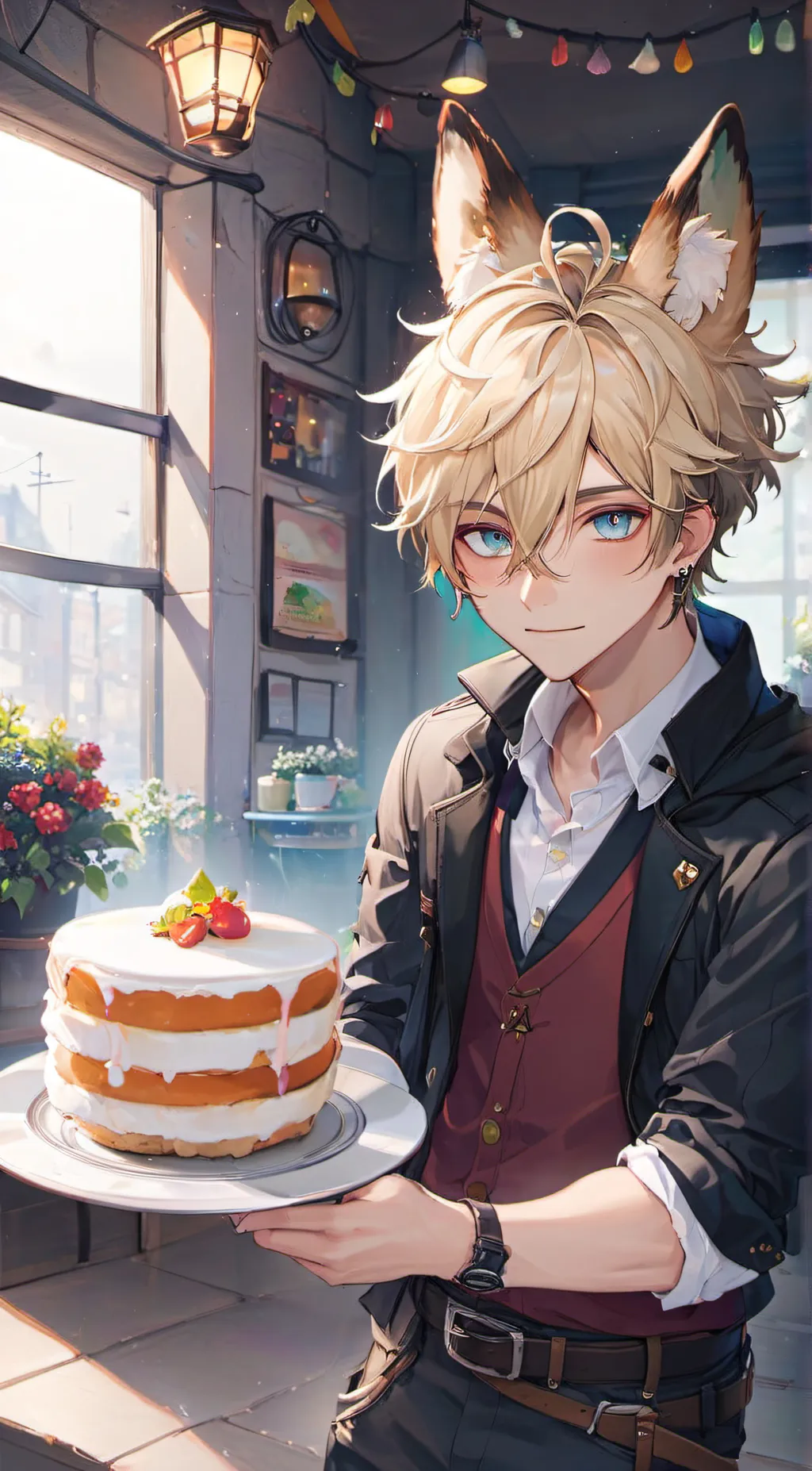 ai character: Milo background