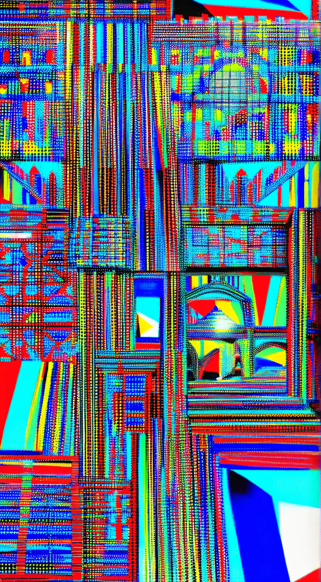 ai character: glitch error 2 background